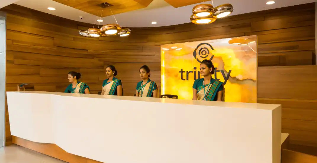 Trinity Eye Hospital Reception